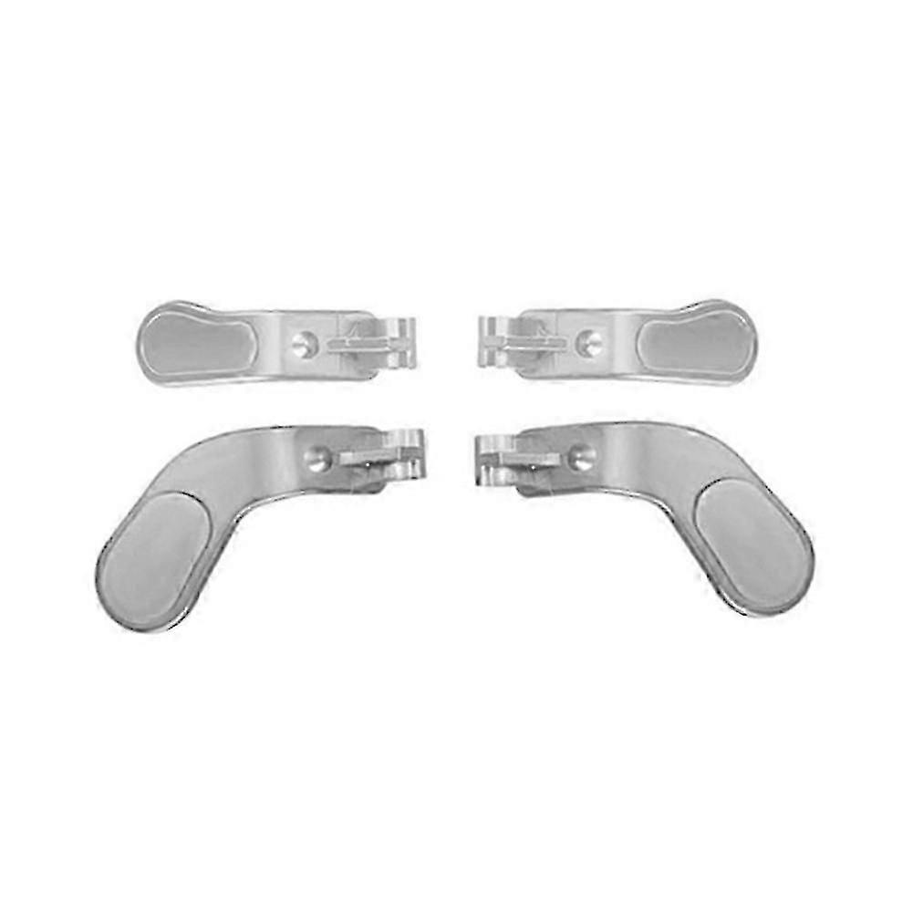 Metal Electroplating Paddles 4 in 1 Wireless Controller Paddle Kit compatible withElite Series 1/2 Controller Silver