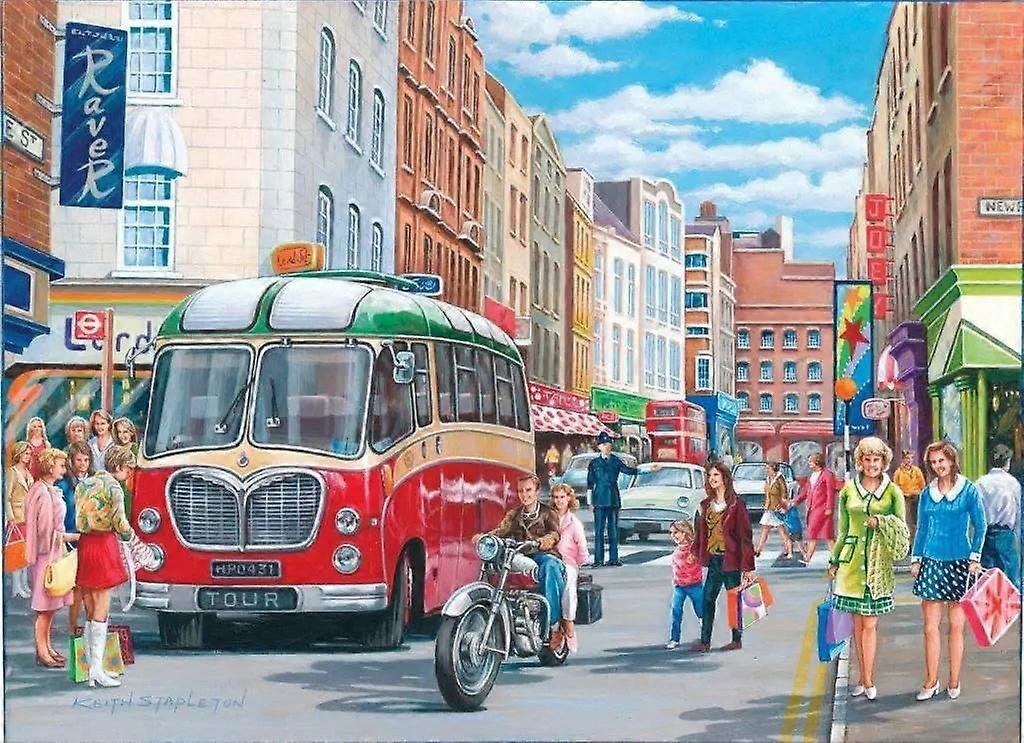 Saturday Shopping Puzzle 500 Pieces