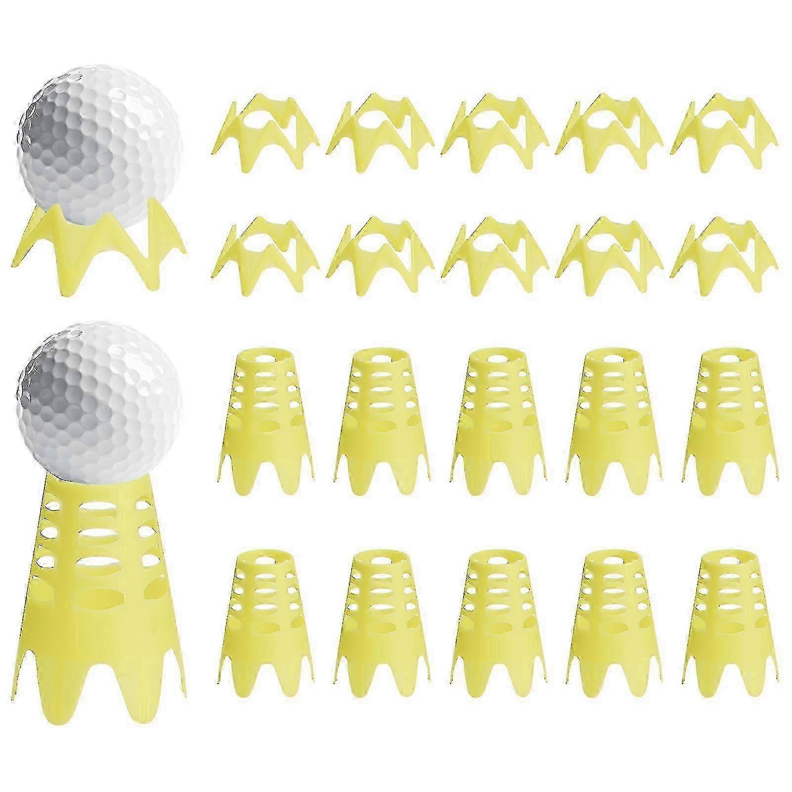 Trimmable Dual Height Practice Golf Tees