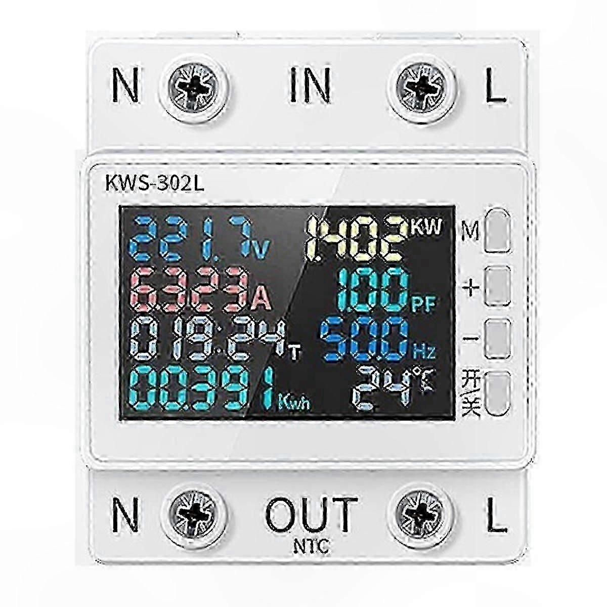 Adjustable Voltage Protector with Current Monitoring Relay Function compatible with Circuit Safety