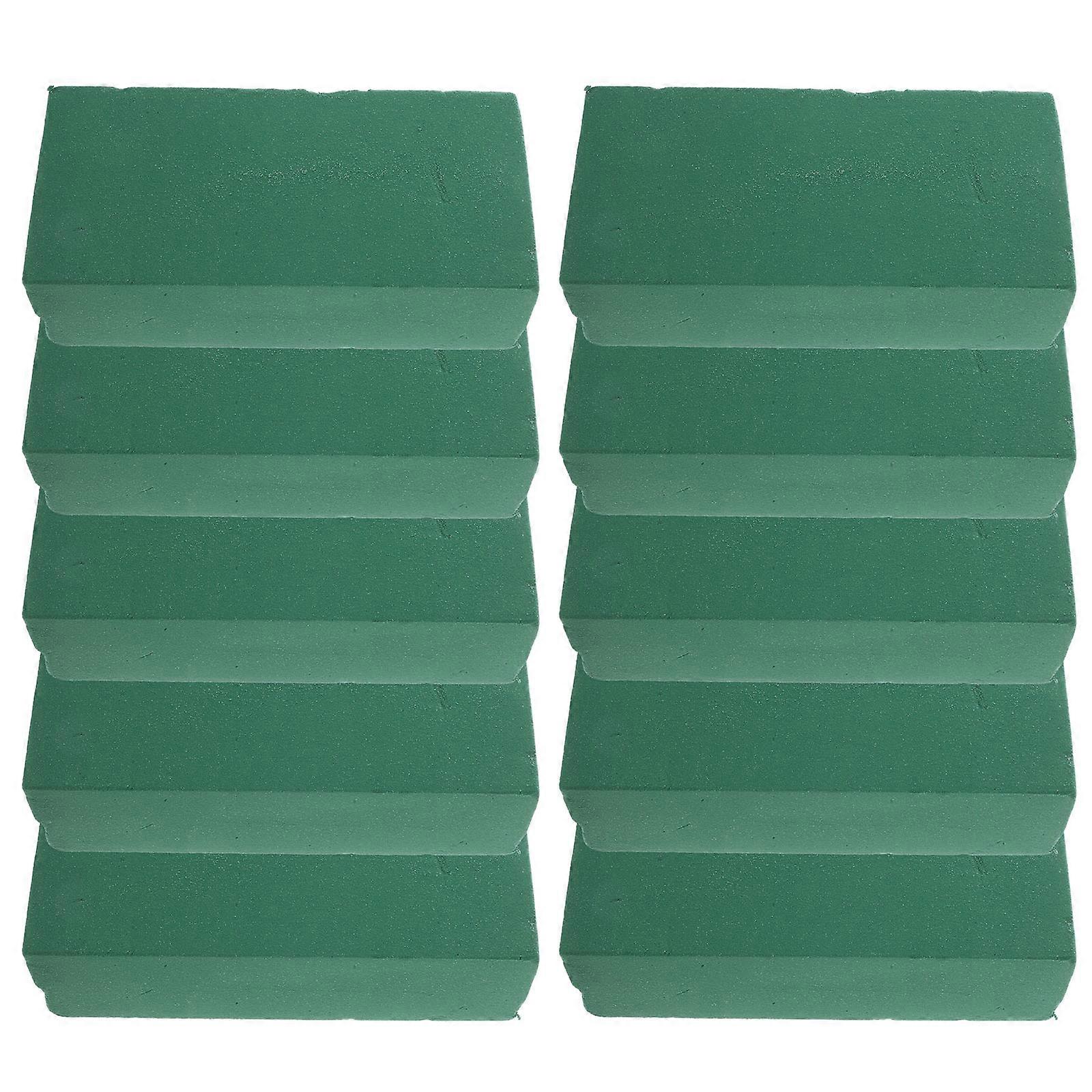 Strong Water Absorption Flower Mud Rectangular Bases for 10Pcs Floral Use