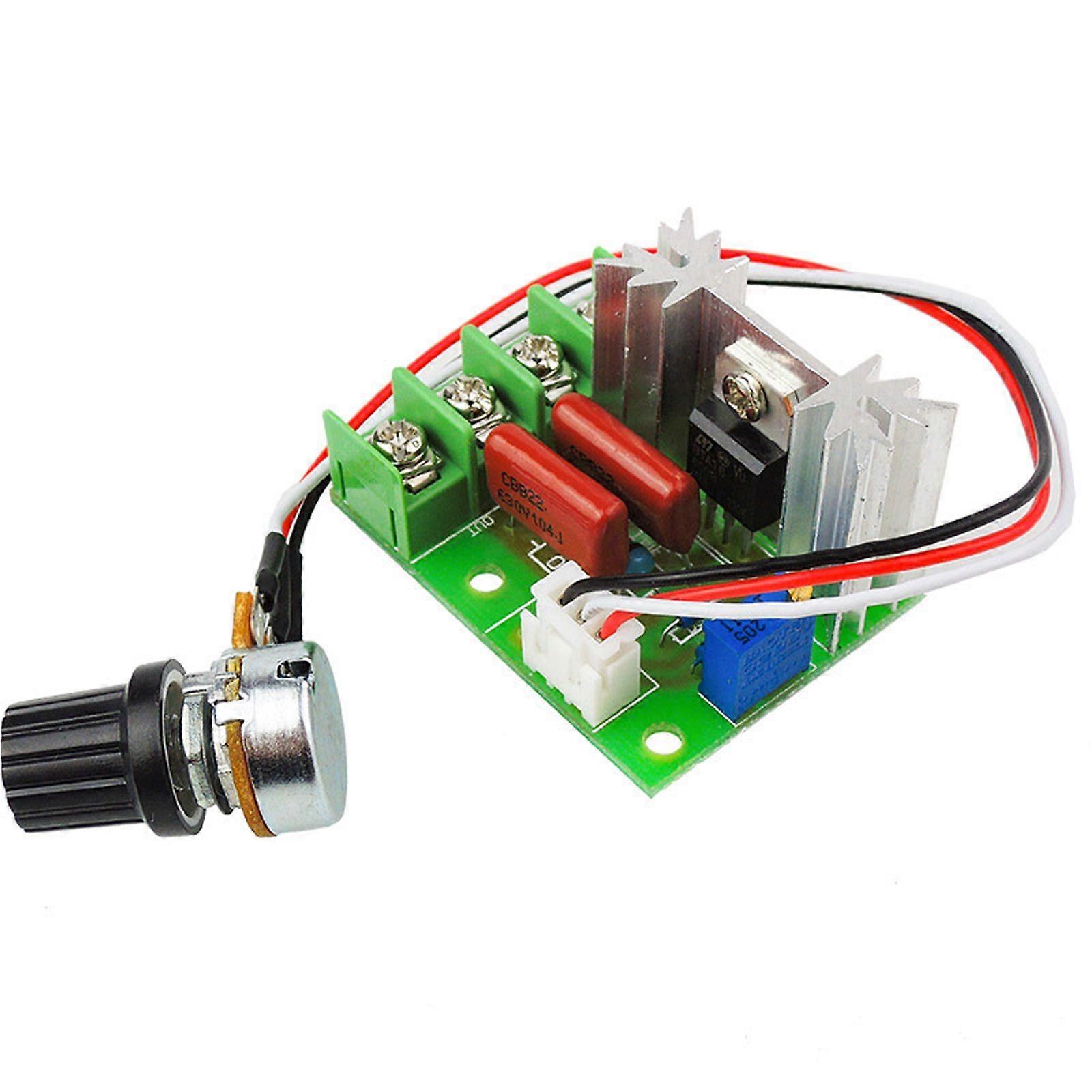 2000W AC SCR Motor Controller 220V Voltage Regulator Speed Controller Dimmer Controller FT