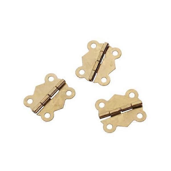 Cabinet Butt Hinges Mini Iron Door Hinges 10Pcs Pack