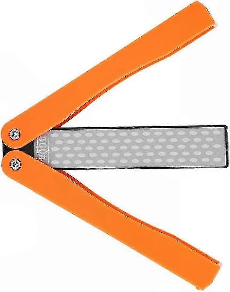Kitchen Knife & Slicer Sharpening: Double-Sided Portable Grinding Stone Sharpening Tool, 1pc