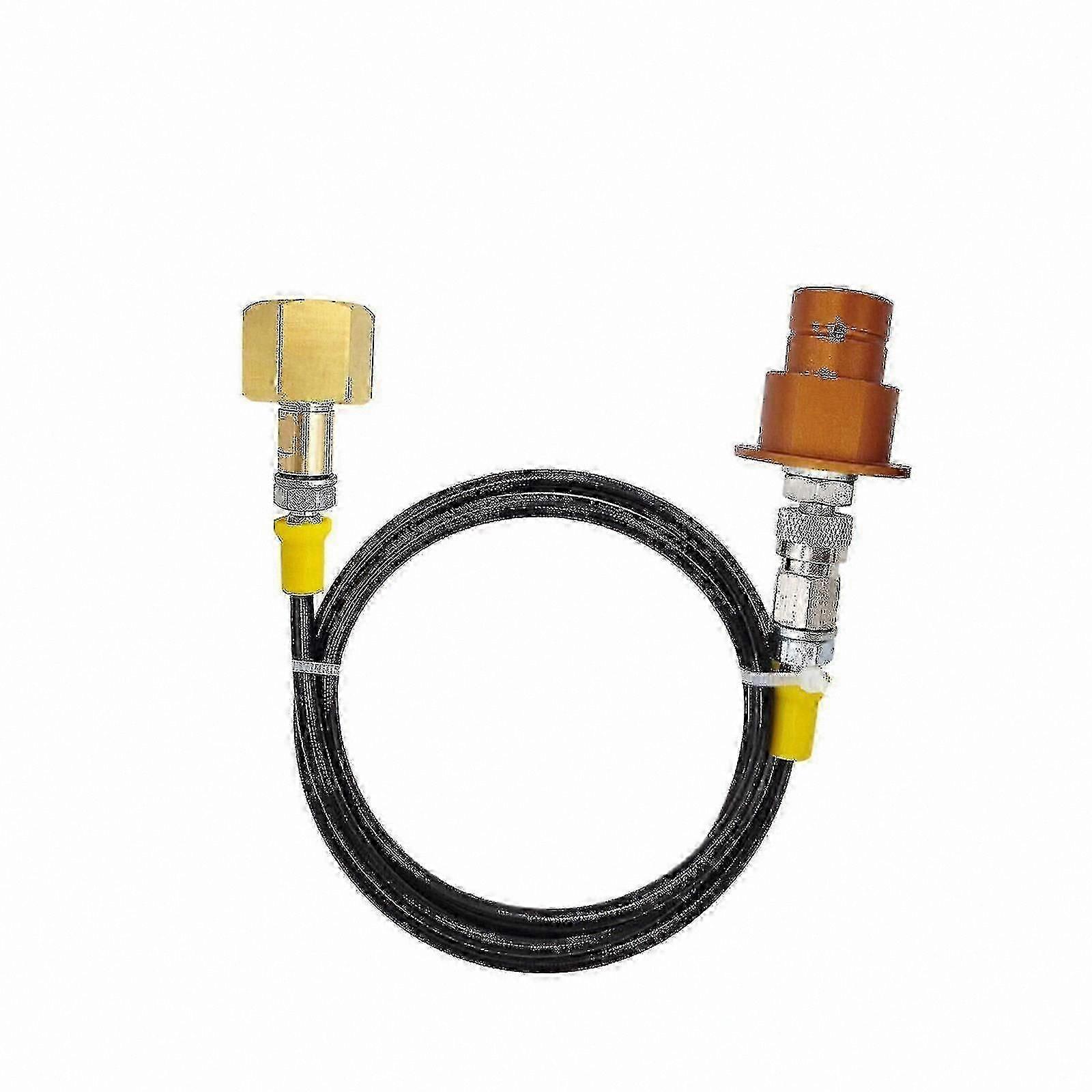 SodaMaker Compatible CO2 Adapter Hose Kit with Quick Connect W21.8 G3/4 Thread for Carbonation Systems