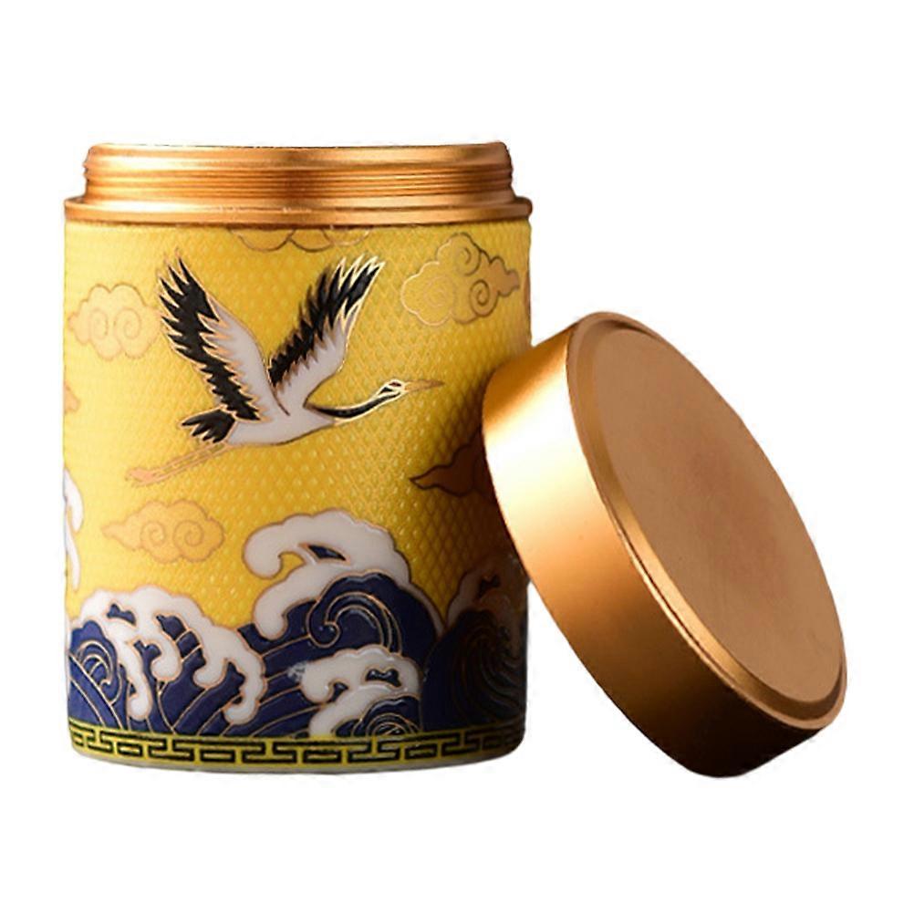 Ceramic Tea Container Travel Holder for Storage Use 3Pcs Set