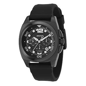 Dkny Männer Quarz Analog Man Uhr mit NY1445 Edelstahl Armband