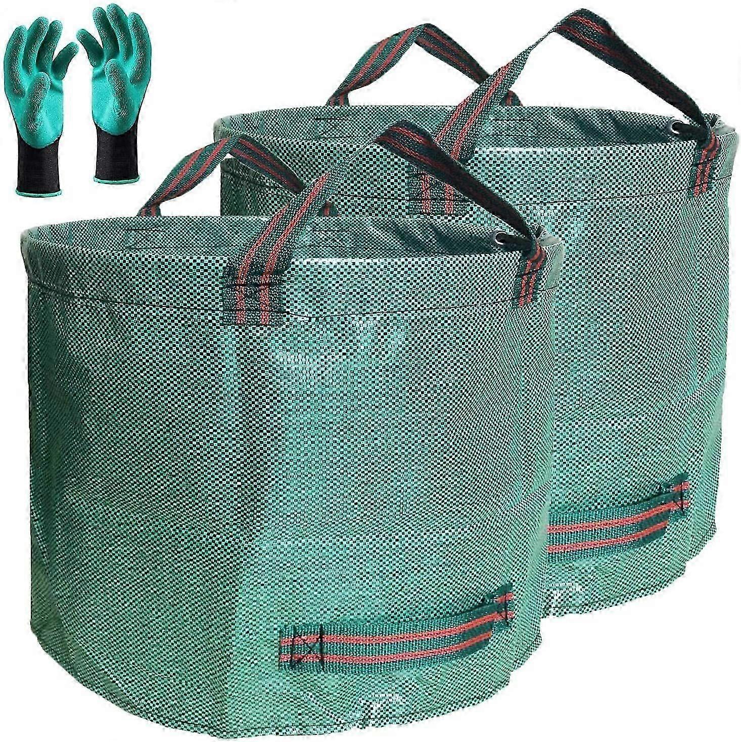 Durable 80-Gallon Reusable Leaf & Compost Bags