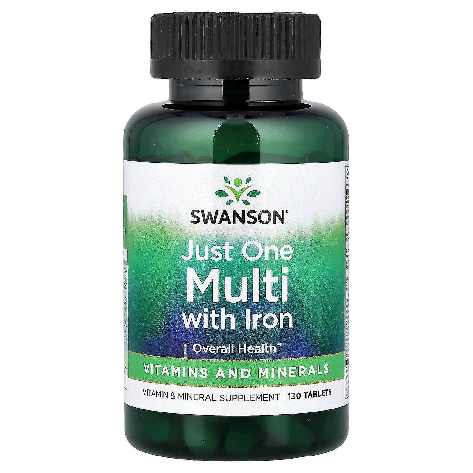Swanson, Just One Multi con ferro, 130 compresse