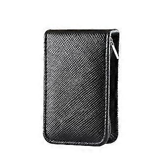 Carbon Steel Nail Clippers Set PU Leather Case Reusable Office Travelling Manicure Pedicure Fingernail Toenail Trimmer@aa