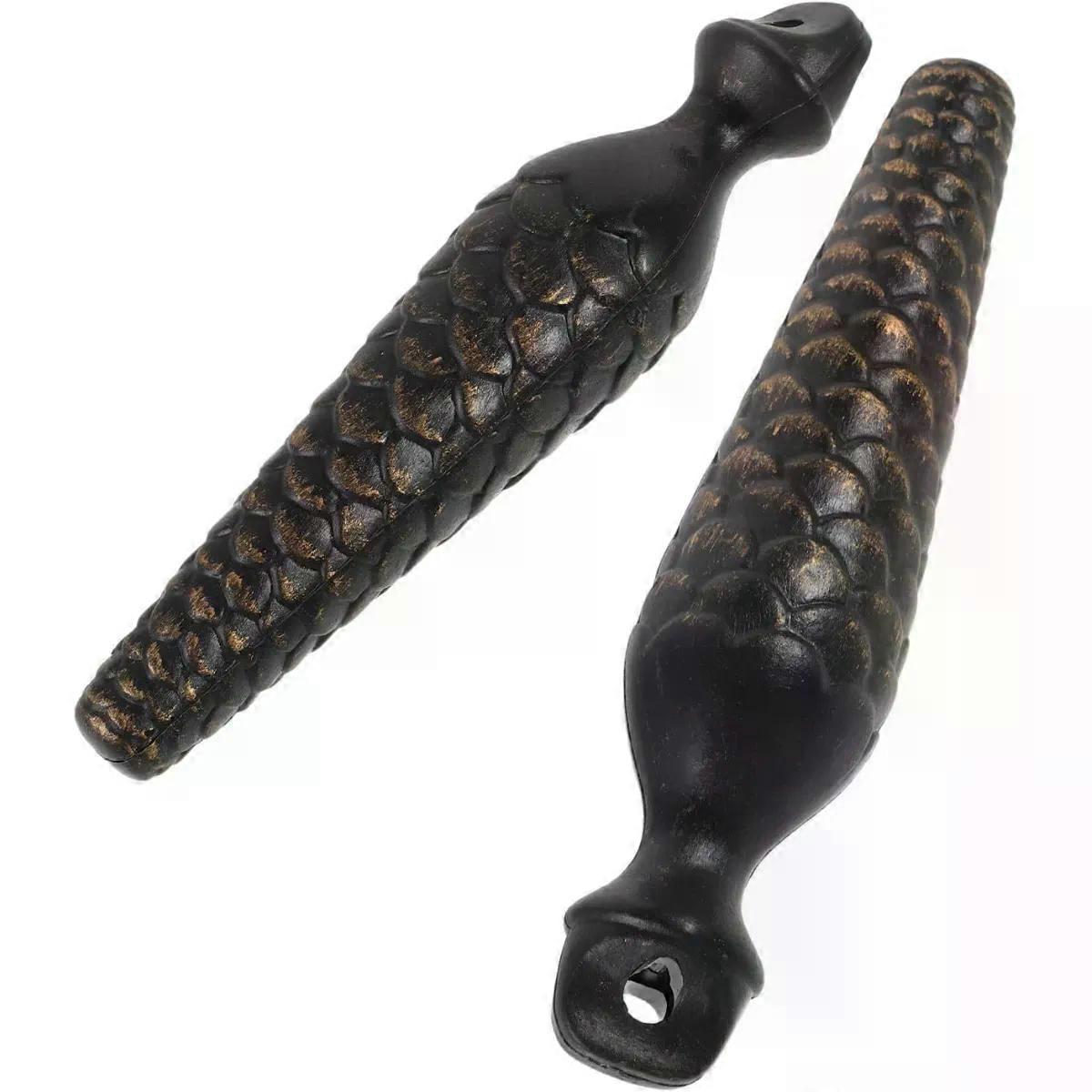 Clock Pinecone Pendulum Weight 2pcs Plastic Vintage Replacement