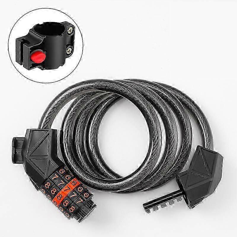 120cm Rust-Resistant Zinc Alloy Cable Lock