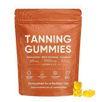 Natuurlijke goudbruine zelfbruinende gel voor het lichaam - bereik eenvoudig een bruiningseffect zonder zon.
