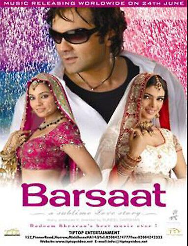 Barsaat DVD (2005) Bobby Deol Darshan (DIR) cert PG - Regio 2