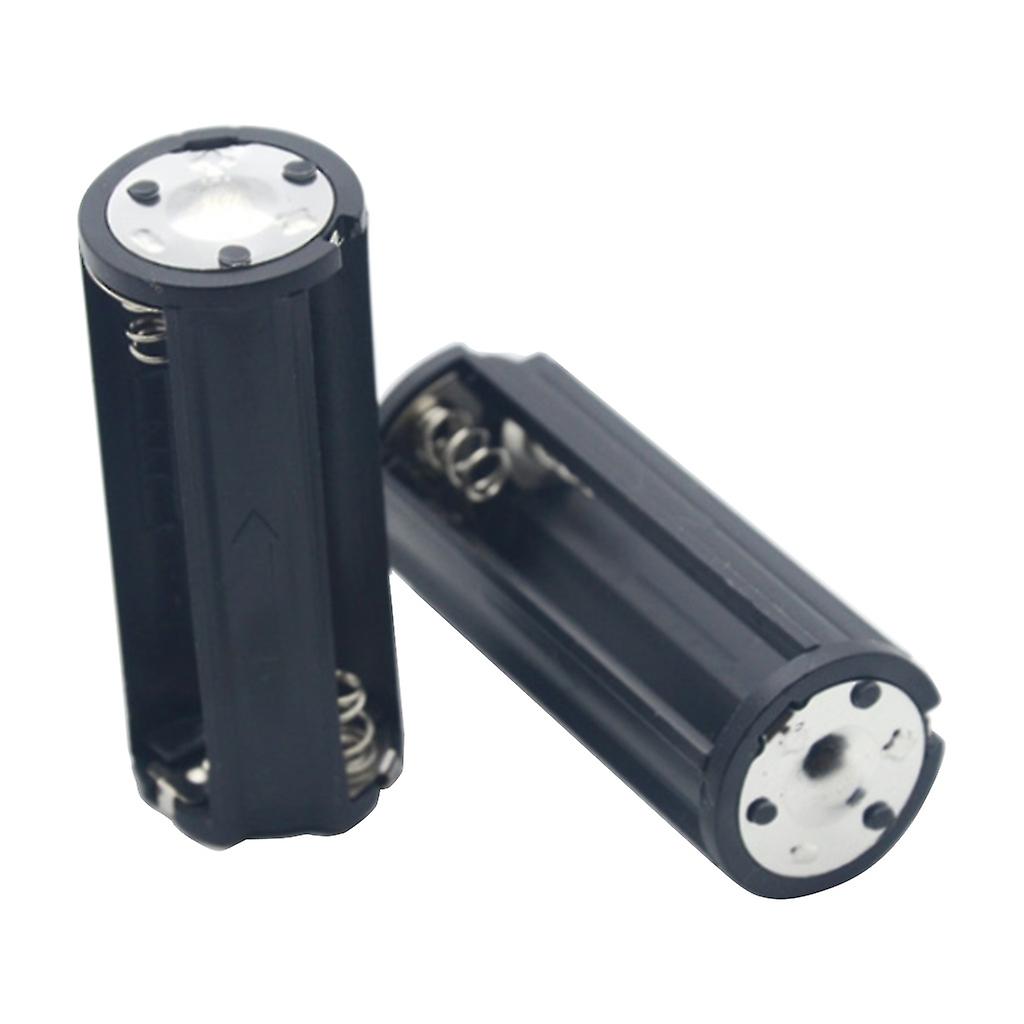 AAA Battery Holder Plastical Box for Case Black Flashlight Torch For Flashlight