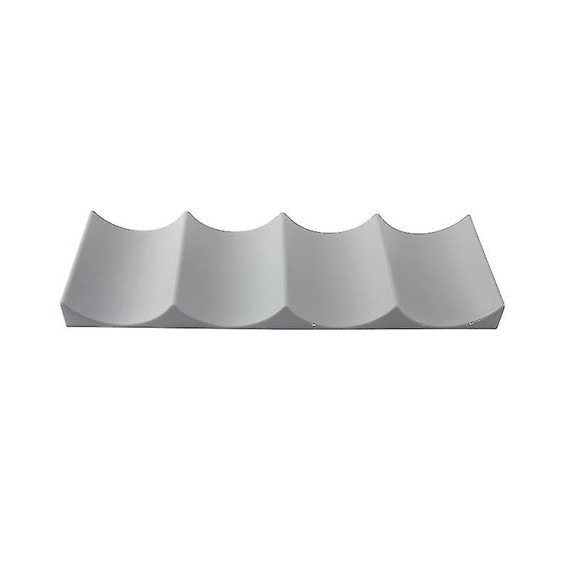 Red Wine Rack Plastic Dark Gray NIUNIU
