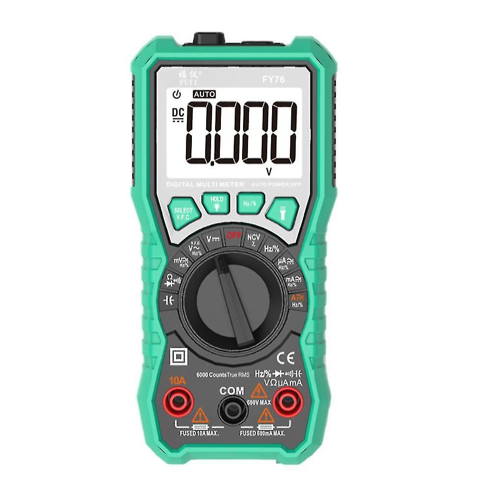 Automatic Digital Multimeter Counts Voltmeter Ac Dc Diodes