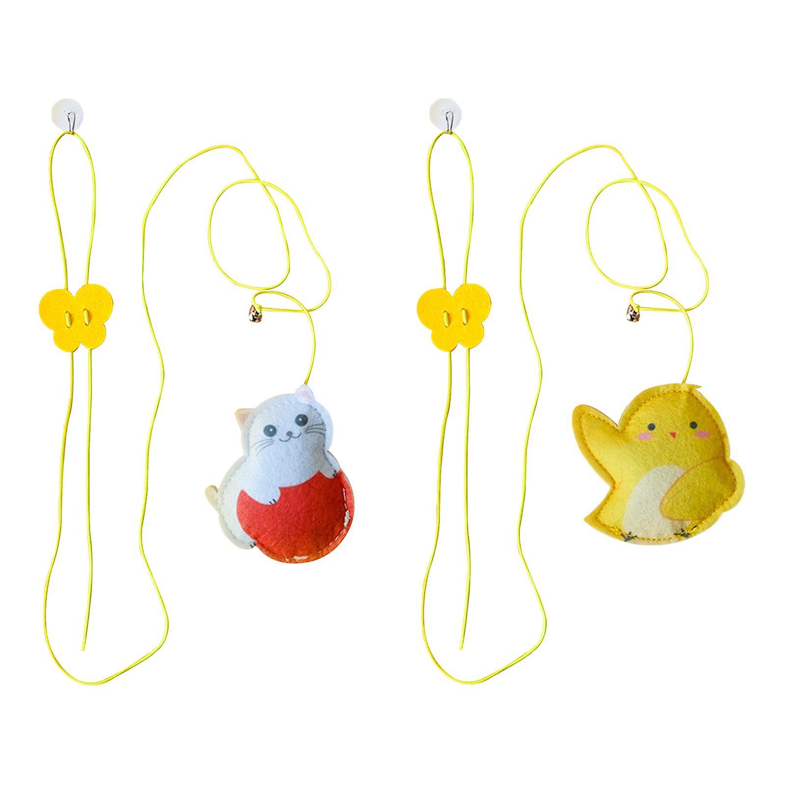 Cat Toys Interactive Toys Retractable Hanging Door Type