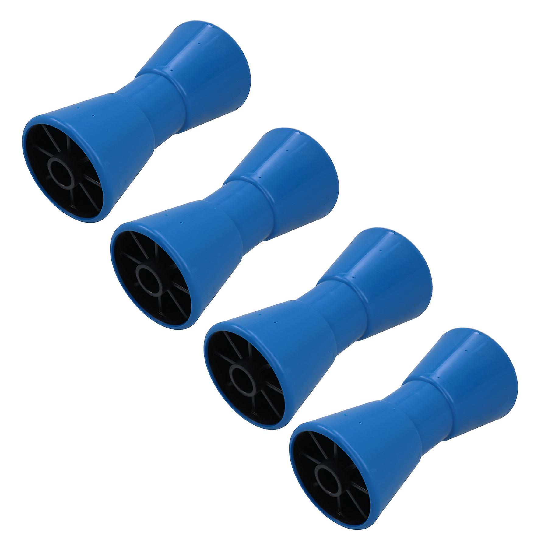 Boat / Jetski / Dinghy Trailer Keel V Roller NON MARKING 21mm Bore 4 Pack