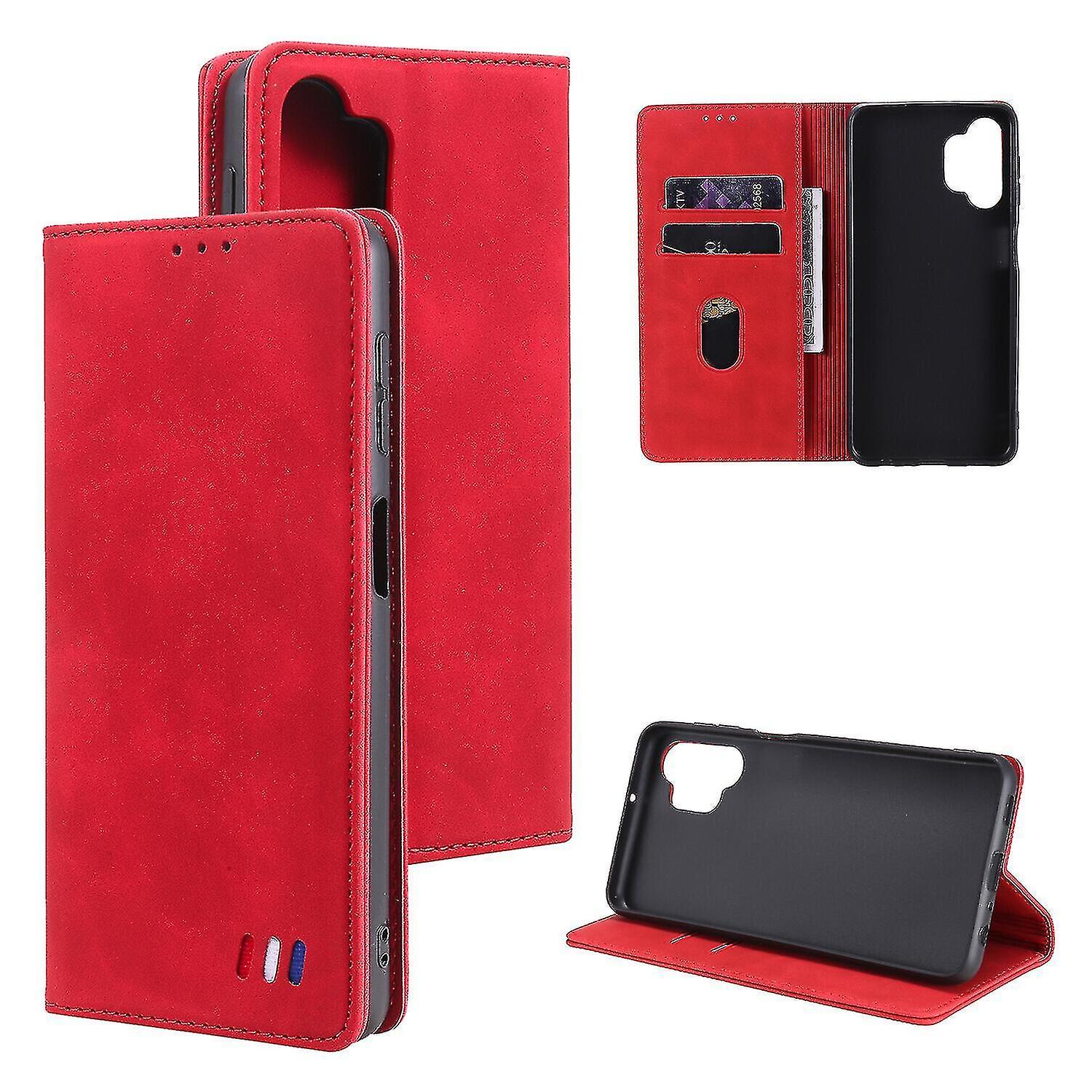 Compatible With Samsung Galaxy A32 5g Case Magnetic Closure Wallet Book Flip Folio Stand View Leathe