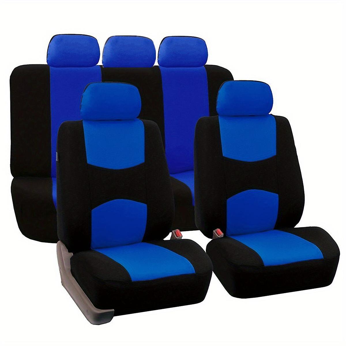 Améliorez l’intérieur de votre voiture avec un ensemble de housses de siège d’auto en polyester 5 places Universal Fit