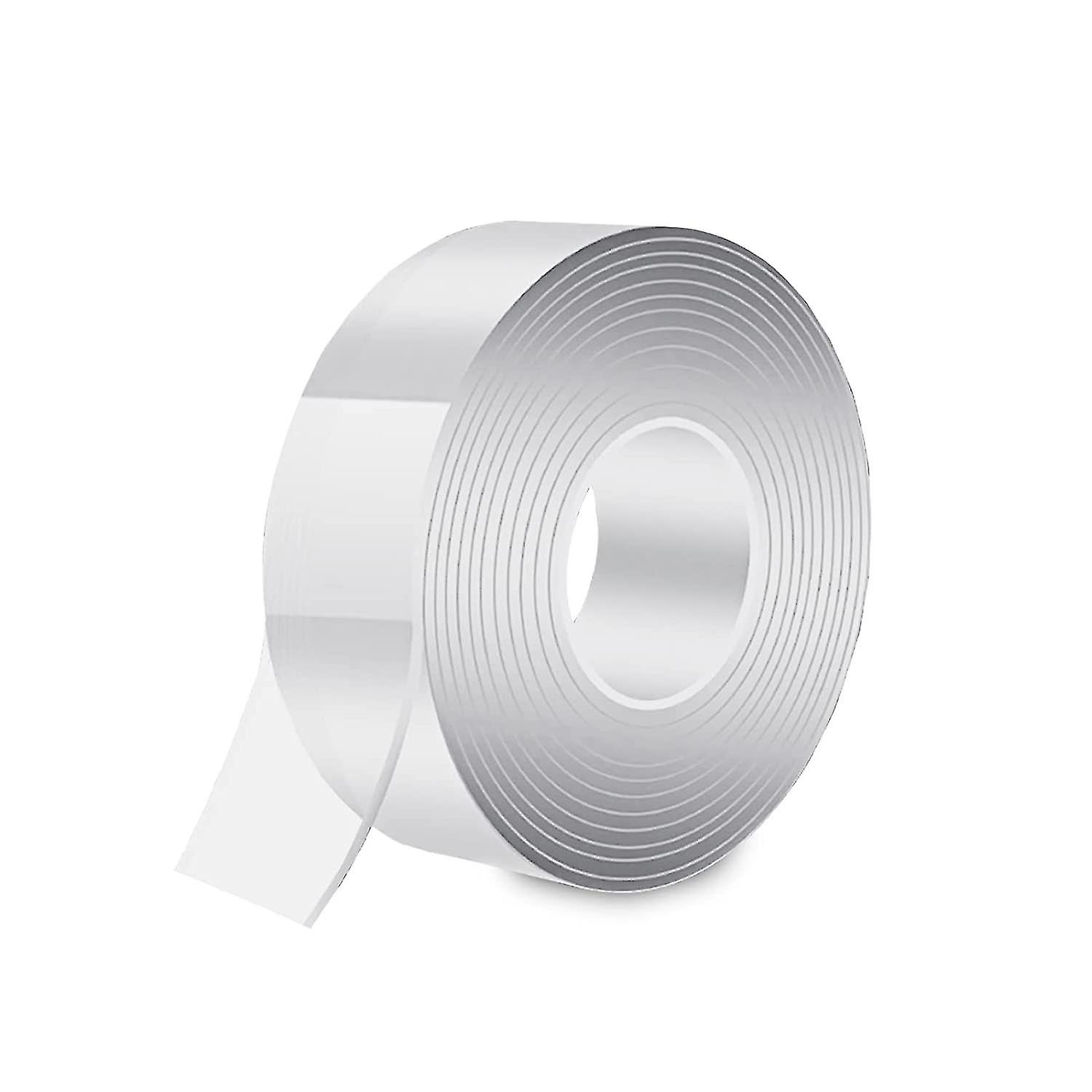 3m Double Sided Clear, Removable Washable Extra Strong Double Sided Nano Tape, Reusable Ultra Strong Traceless Cloth Tape For Carpet, Photo Wall No Dr