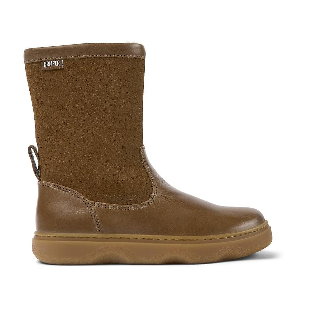 Kids Camper Kiddo Kids Long Boots In Brown