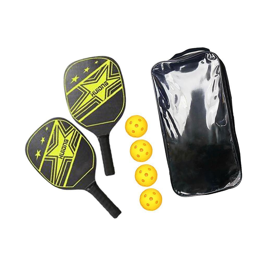 2 részes pickleball evezők csúszásmentes markolatú pickleball ütő és labdakészlet