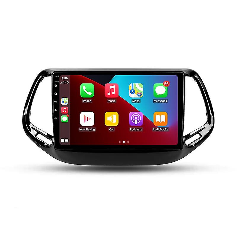 Wireless CarPlay Android Auto Radio for Jeep Compass 2 MP 2016 - 2018 Car Multimedia GPS 2din