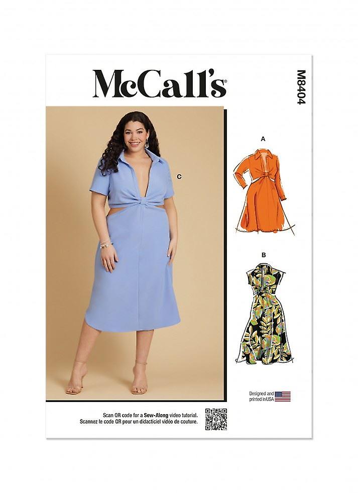 McCalls Paper Sewing Pattern 8404