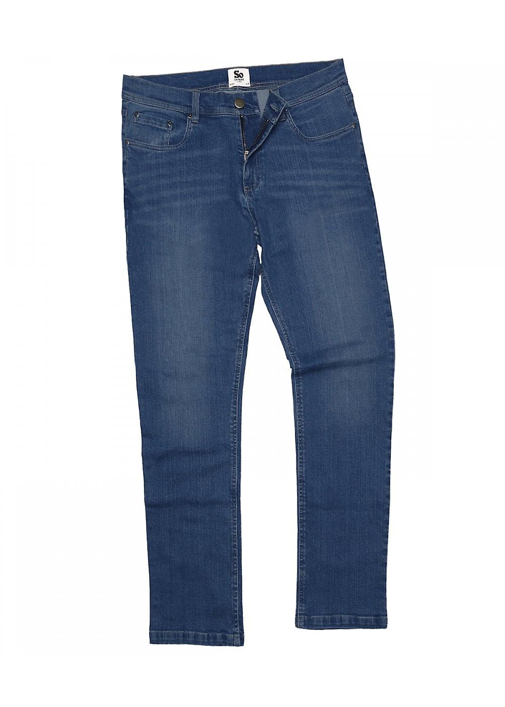 AWDis So Denim Leo Straight Jeans SD001