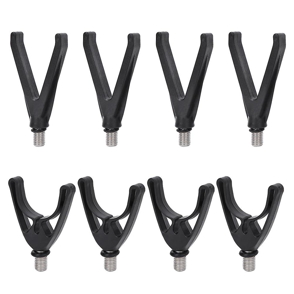 8PCS Plastic Durable Flexible Fishing Rod Alarm Holder Head Fish Pole Bracket Tool Accessory