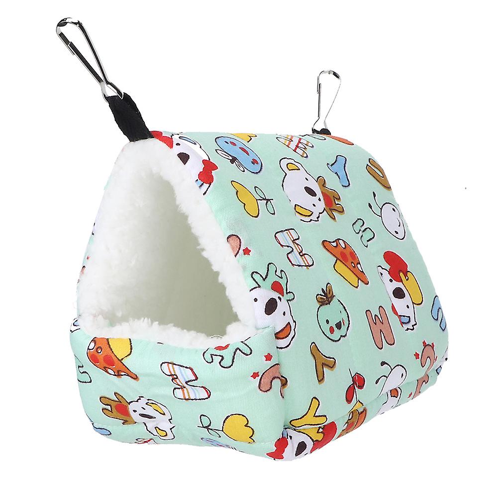 Winter Hamster Hammock Bed Nest for Small Pets - Soft Warm Hanging House for Squirrel, Sugar Glider, Rabbit, Guinea Pig