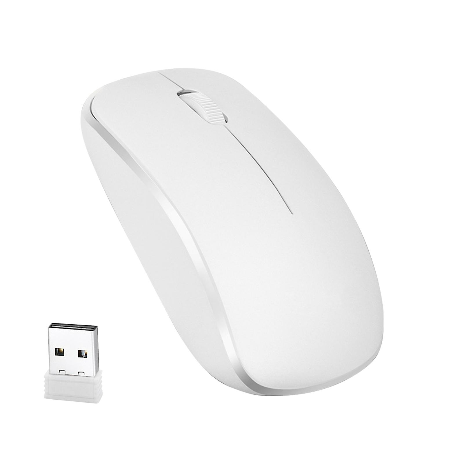 T12 Wireless Mouse Ergonomic Rechargeable Mini 2.4G 1200DPI Computer Silent Gaming Mouse for PC