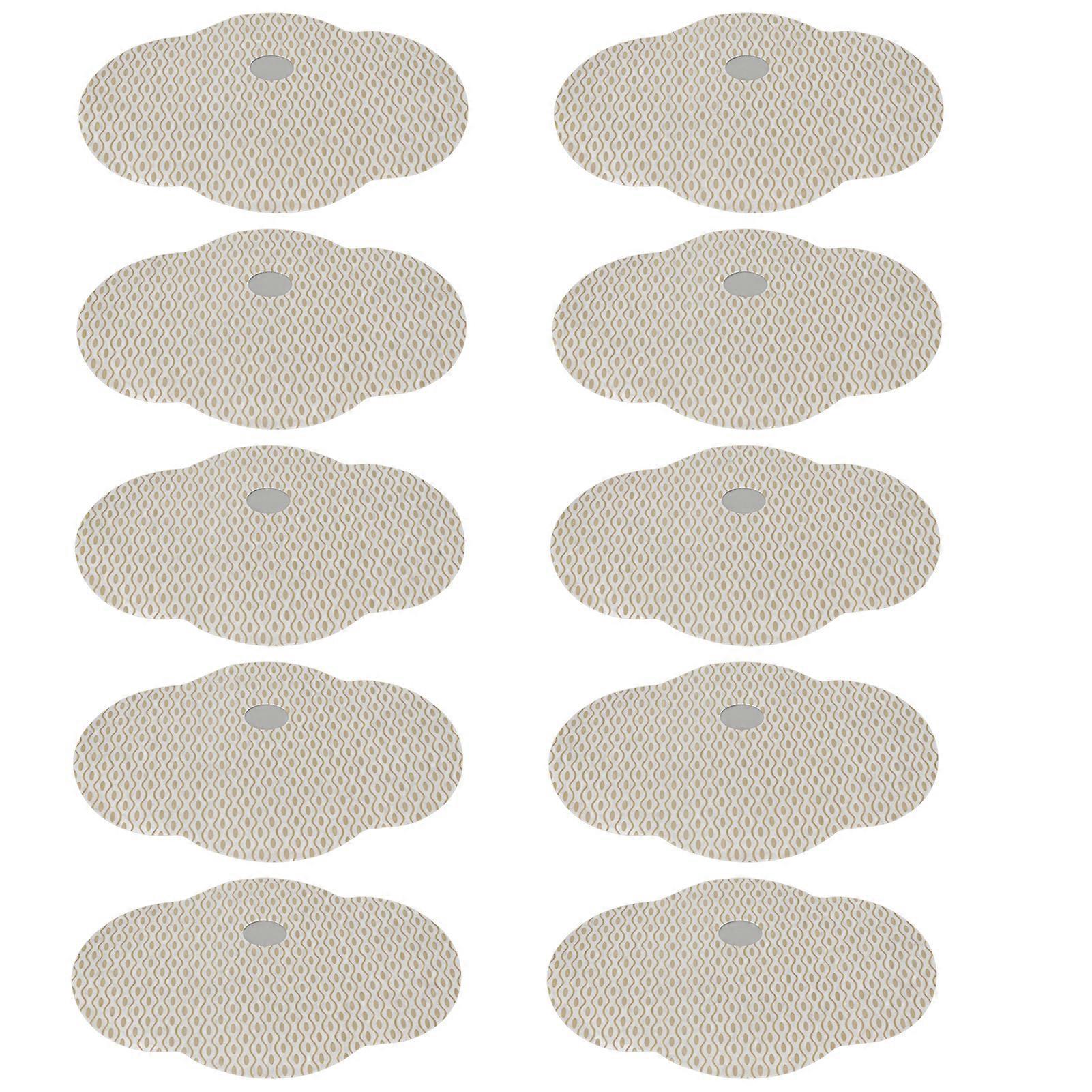 10pcs Belly Shaping Patches Mild Herb Extract Safe Increase Blood Circulation Abdomen Fat Burning Patches