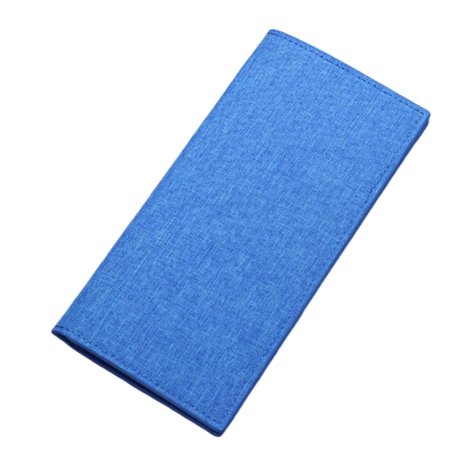 Men's Canvas Card Holder Multiple Card Slots for Traveling