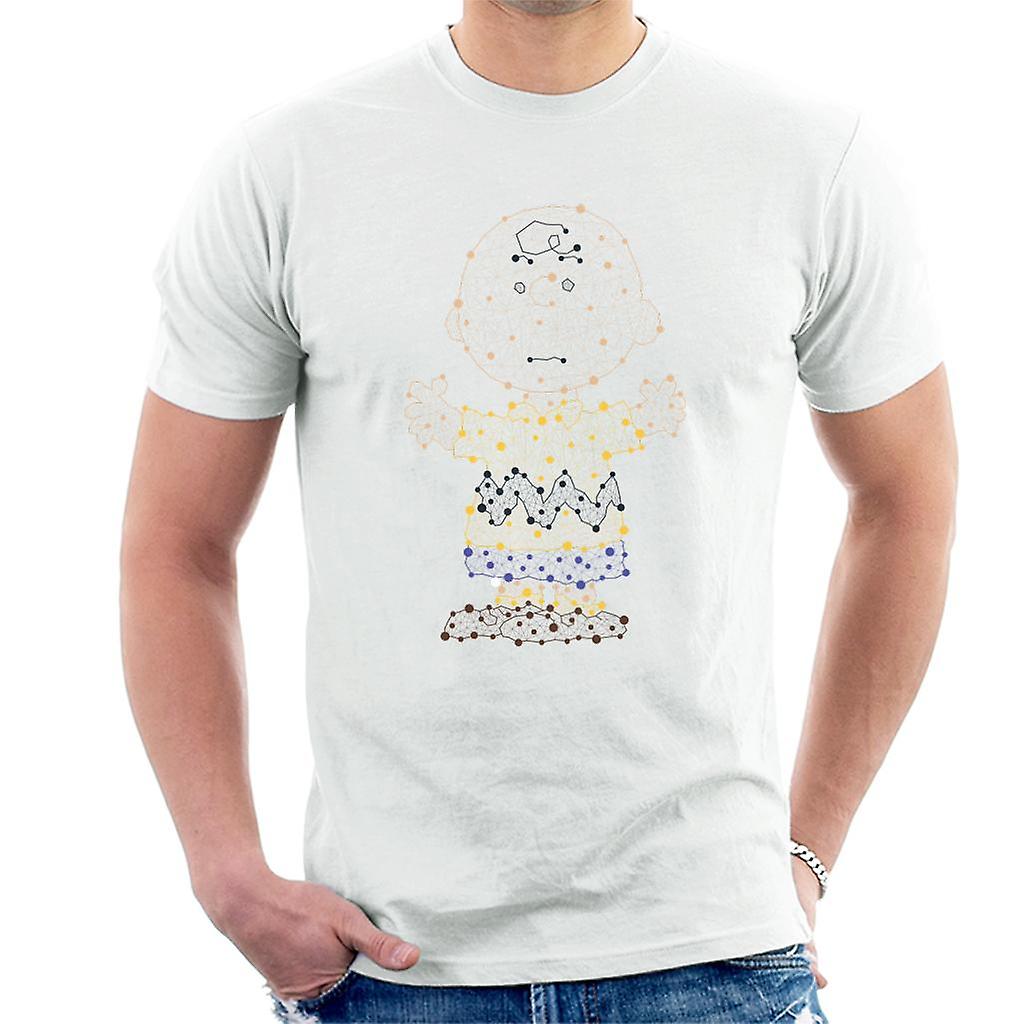 Peanuts Geometric Charlie Brown Men's T-Shirt
