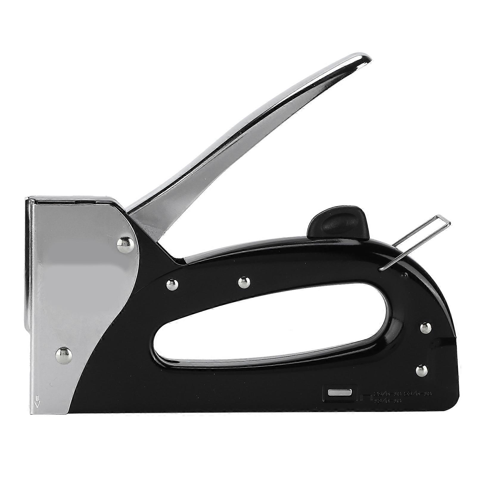 Staple Gun Portable Durable Safe Practical Ergonomic Manual Stapler for Fixing Material DIY Decoration Carpentry