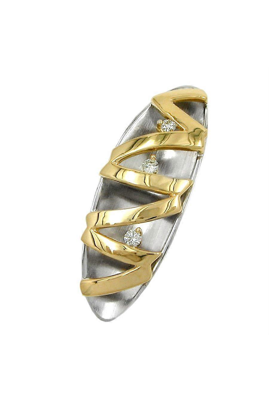 Pendant 3 Diamonds-0.08k 14k Gold - Gl430619