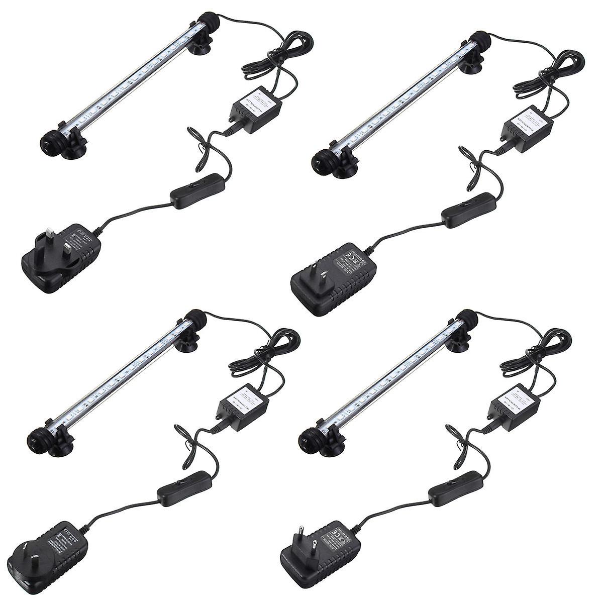28Cm Rgb Remote Waterproof Ip68 Aquarium Led Fish Tank Light Bar Submersible Lamp