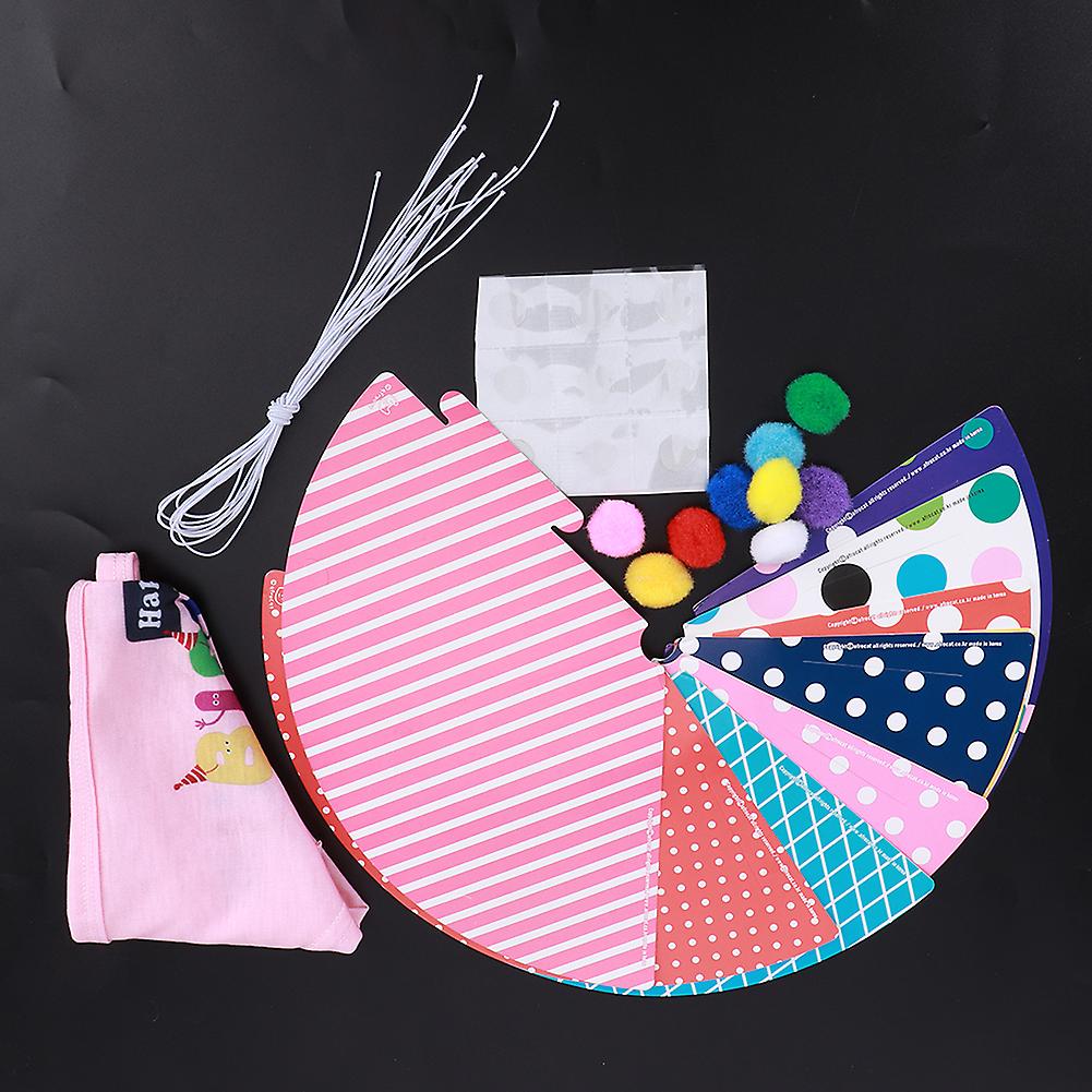 Cute Dog Birthday Hat & Bib Set, Paper+Polyester, 9x12cm Hat