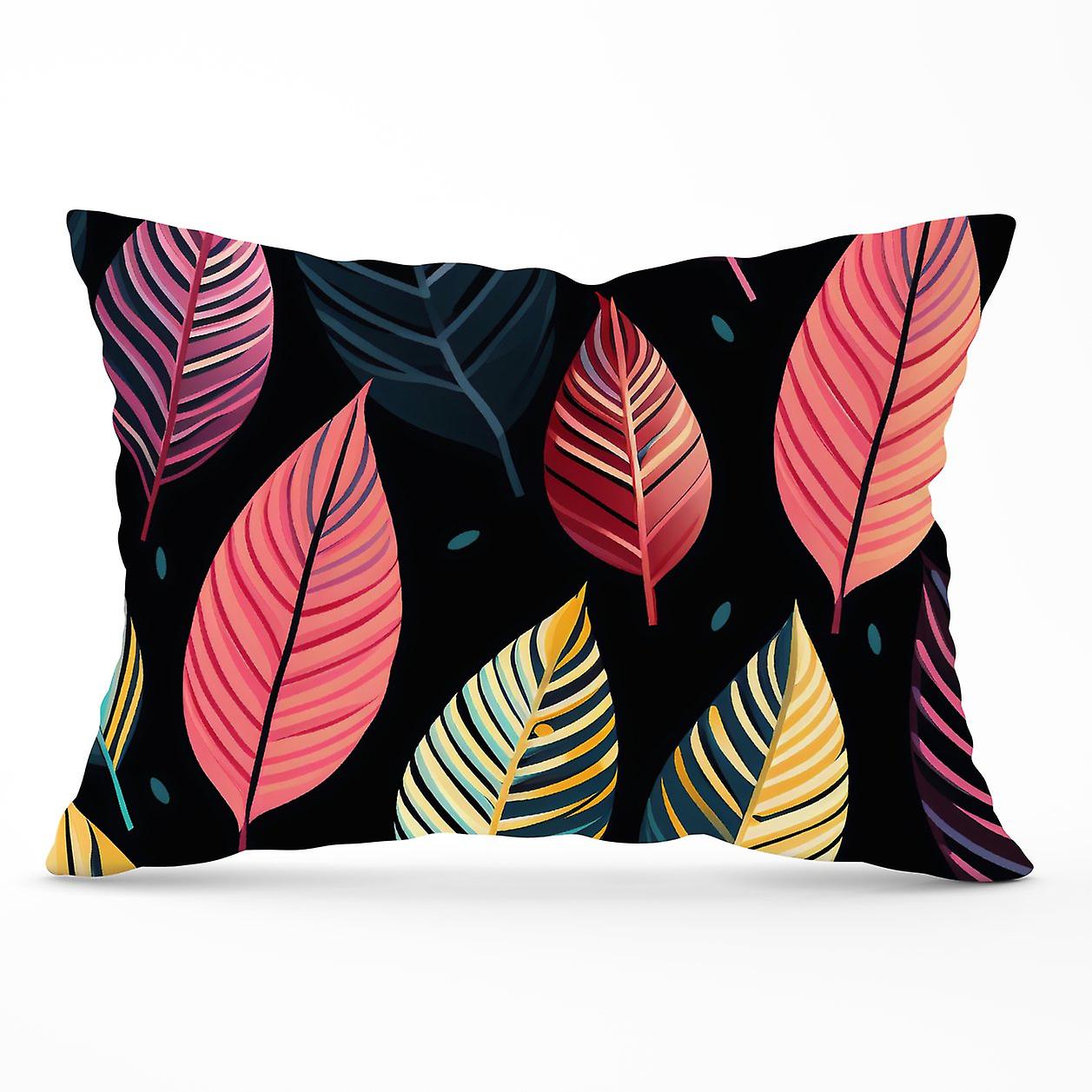 Colourful Leaves Pattern Cushions