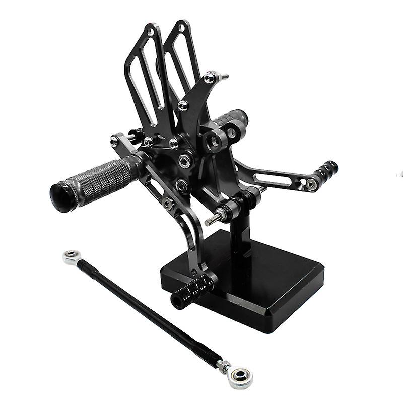 Für benelli bn600 bn tnt 600 bj600 tnt600 2010 2011 2012 cnc motorrad fuß stifte ruhen fuß stifte pedale hinterer satz fuß stütze hecks atz