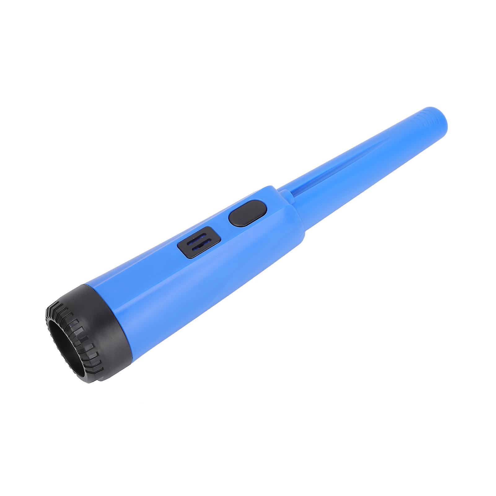 Portable Handheld Metal Detector Children Close Scanning Metal Detector Positioning Rod Blue
