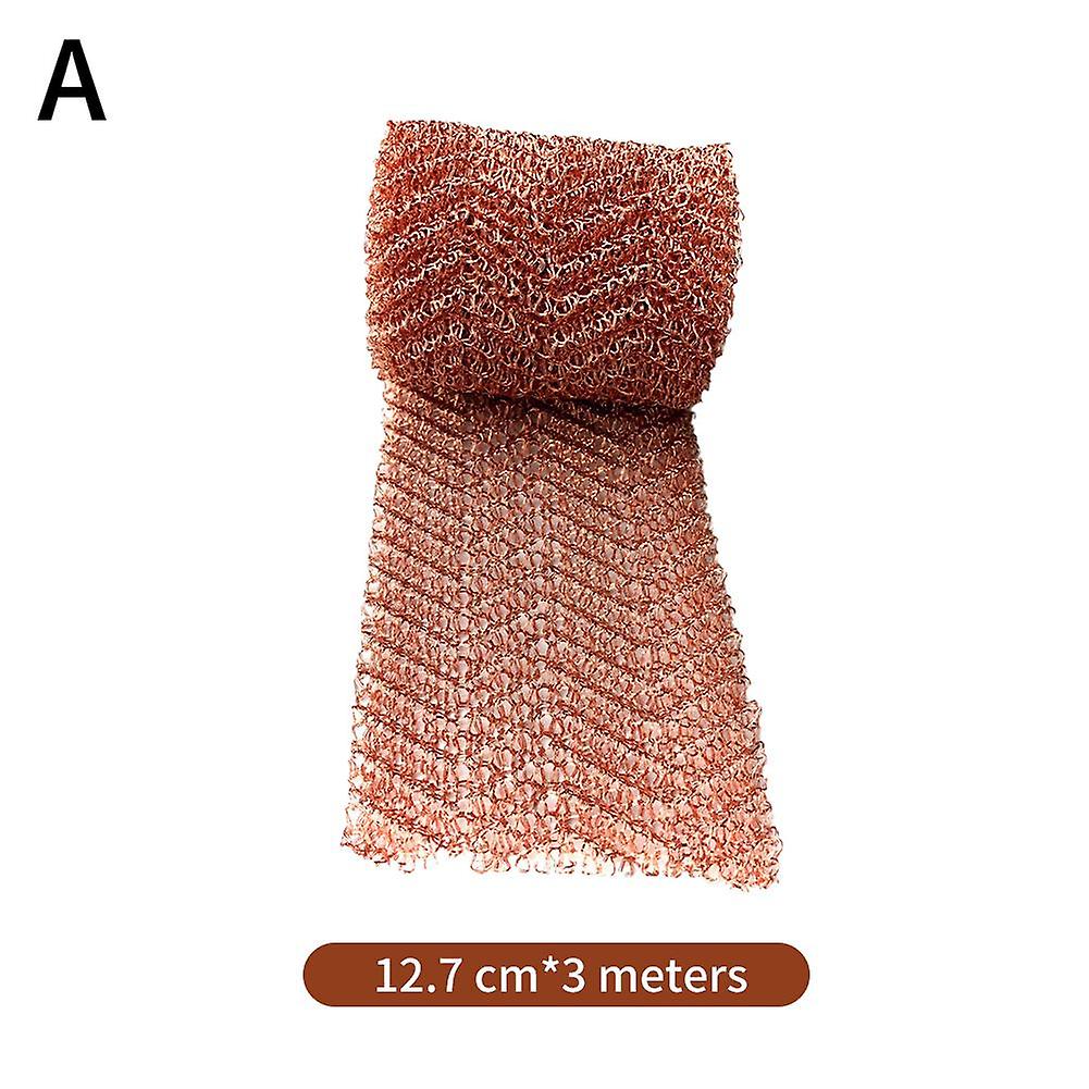 Copper Mesh Knitted Woven Filter Soffit Mesh Rat Rodent Slug Snail Control Net