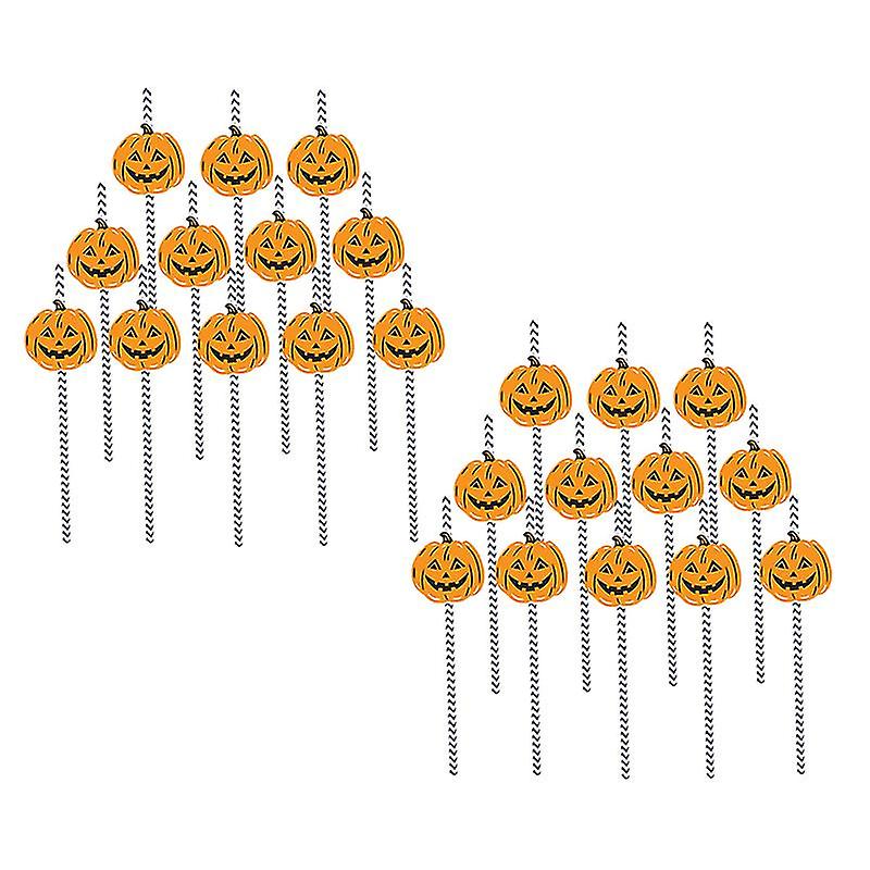 24pcs Halloween Party Straws