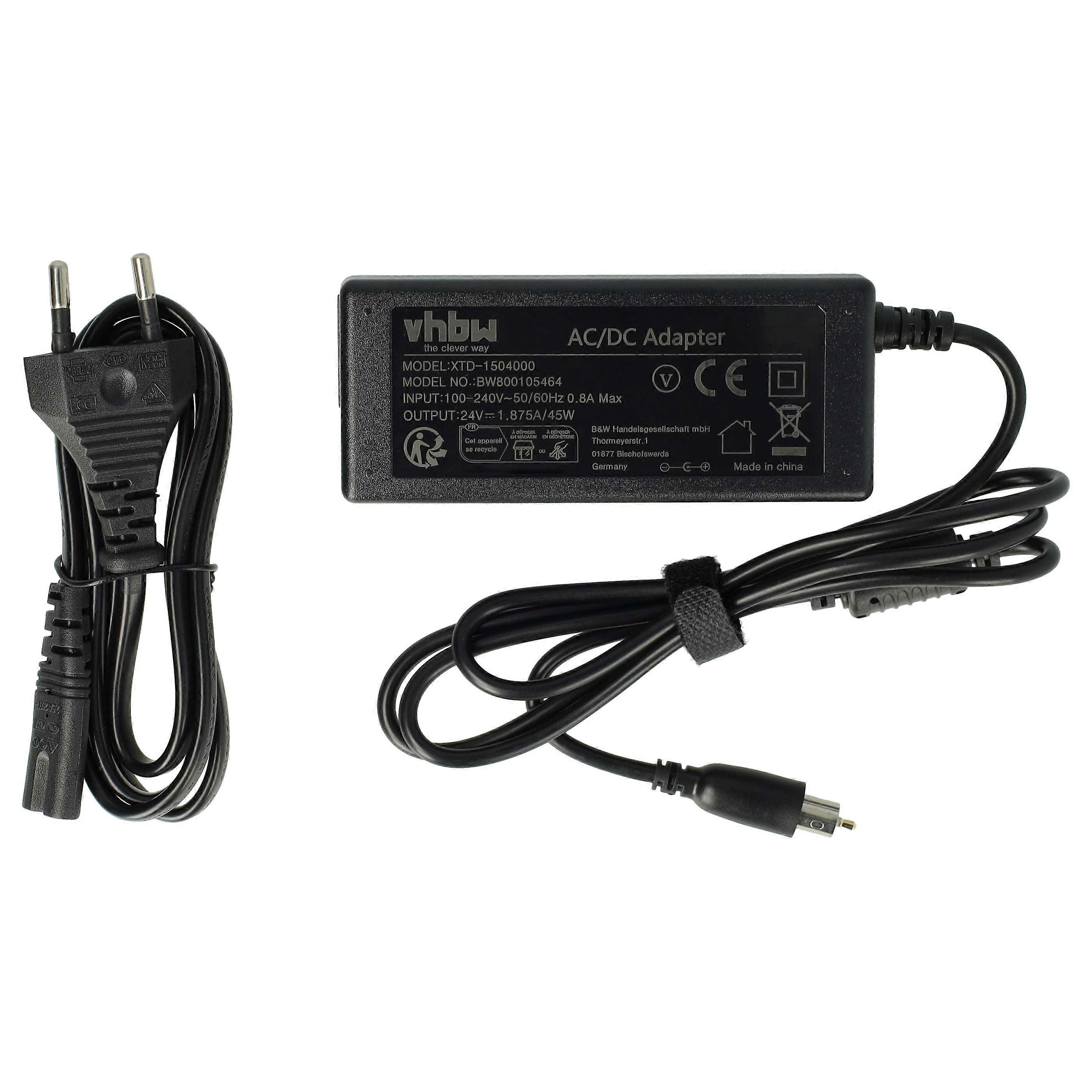 alimentatore vhbw compatibile con Apple iBook G3 14.1 LCD 32 VRAM, G3 14.1 LCD 16 VRAM, G3 14.1 LCD, G3 14.1 LCD 900MHz 32 VRAM Computer portatile - 200 cm, 45 W