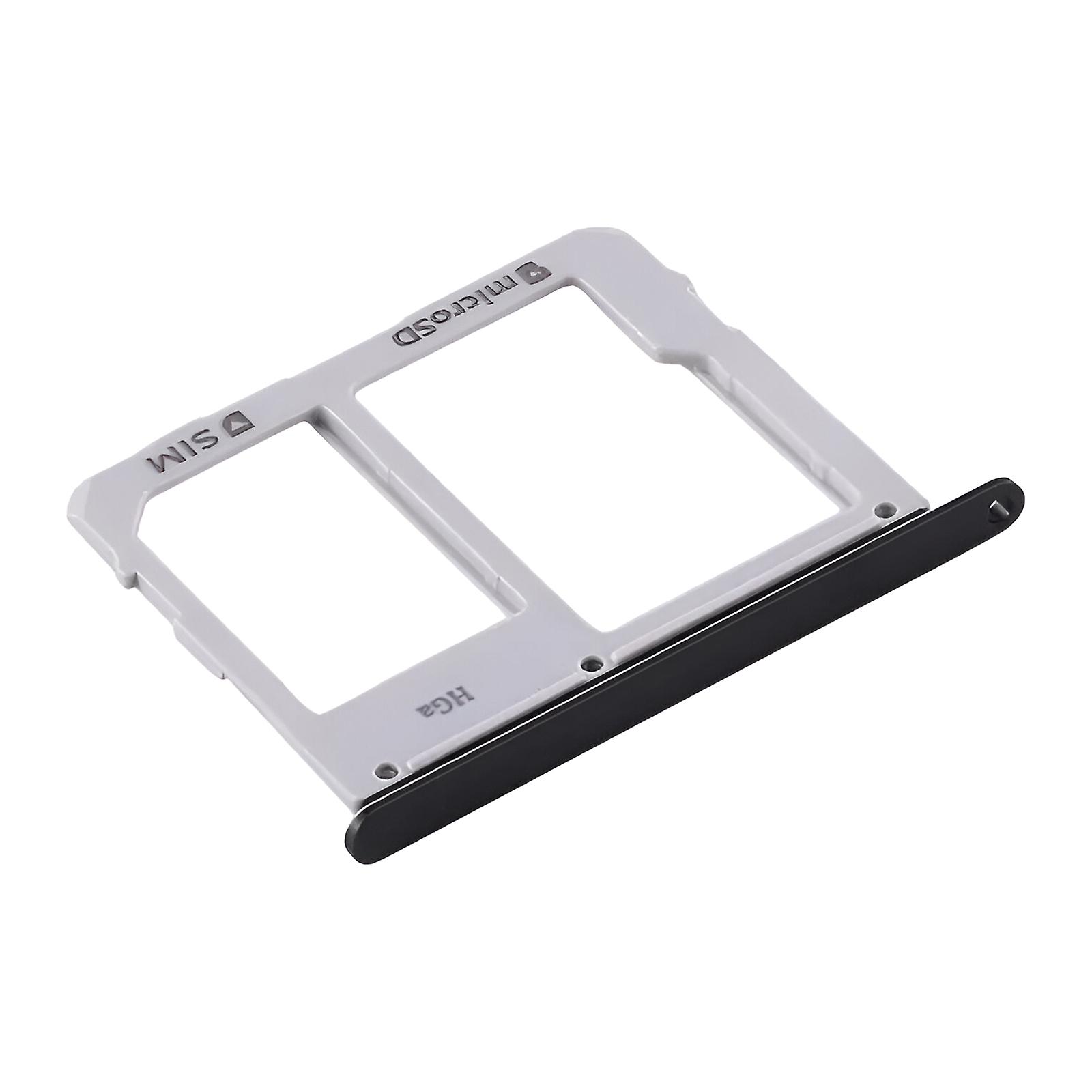 Emplacement pour carte SIM pour Galaxy Tab S5e Emplacement Micro-SD Noir