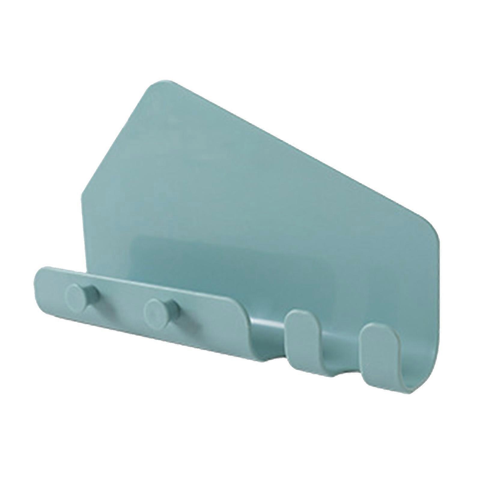Adhesive Wall Mounted Tablet Holder 4 Hooks Universal Fit Wall Cell Phone Charging Bracket Large Size