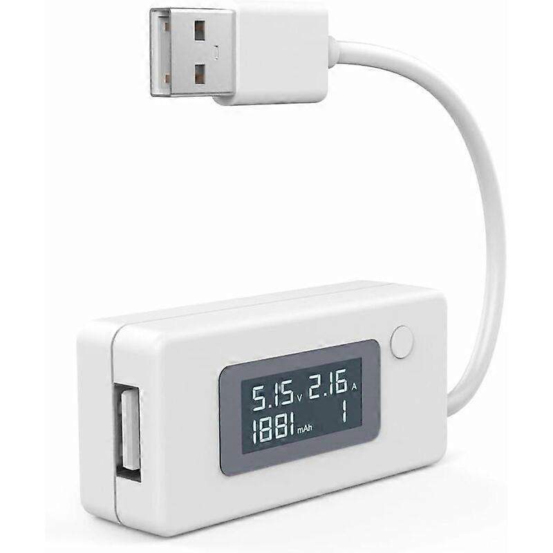 Multimeter, Ohmmeter and AmmeterUSB Multimeter, Voltmeter Ammeter and Capacitance Meter, USB Current Voltage and Electrical Capacity Tester